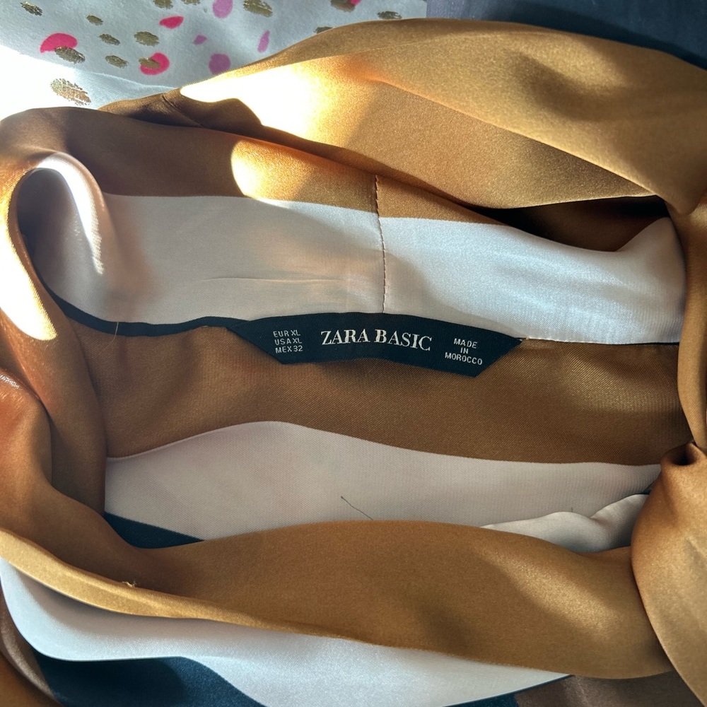 Zara long blouse/tunic size XL